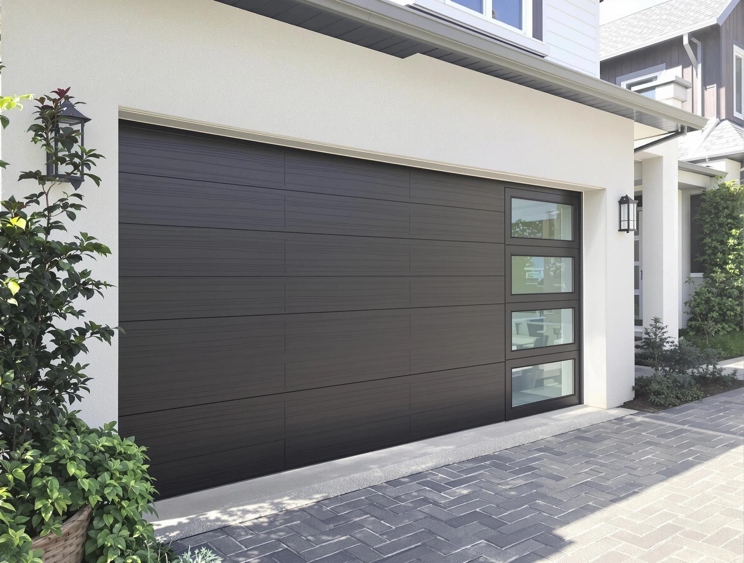 Custom garage door installation by West View Garage Door Repair in West View
