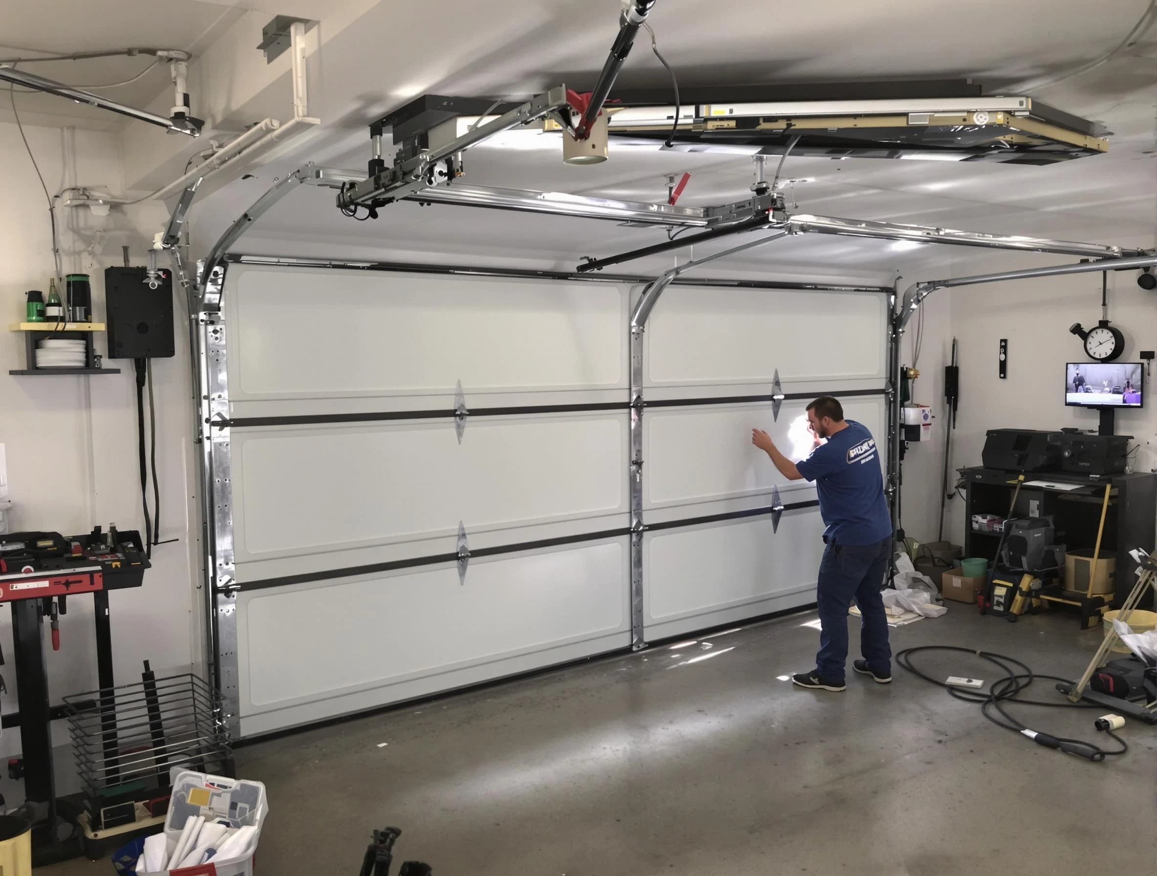 Professional garage door repair service by West View Garage Door Repair in West View