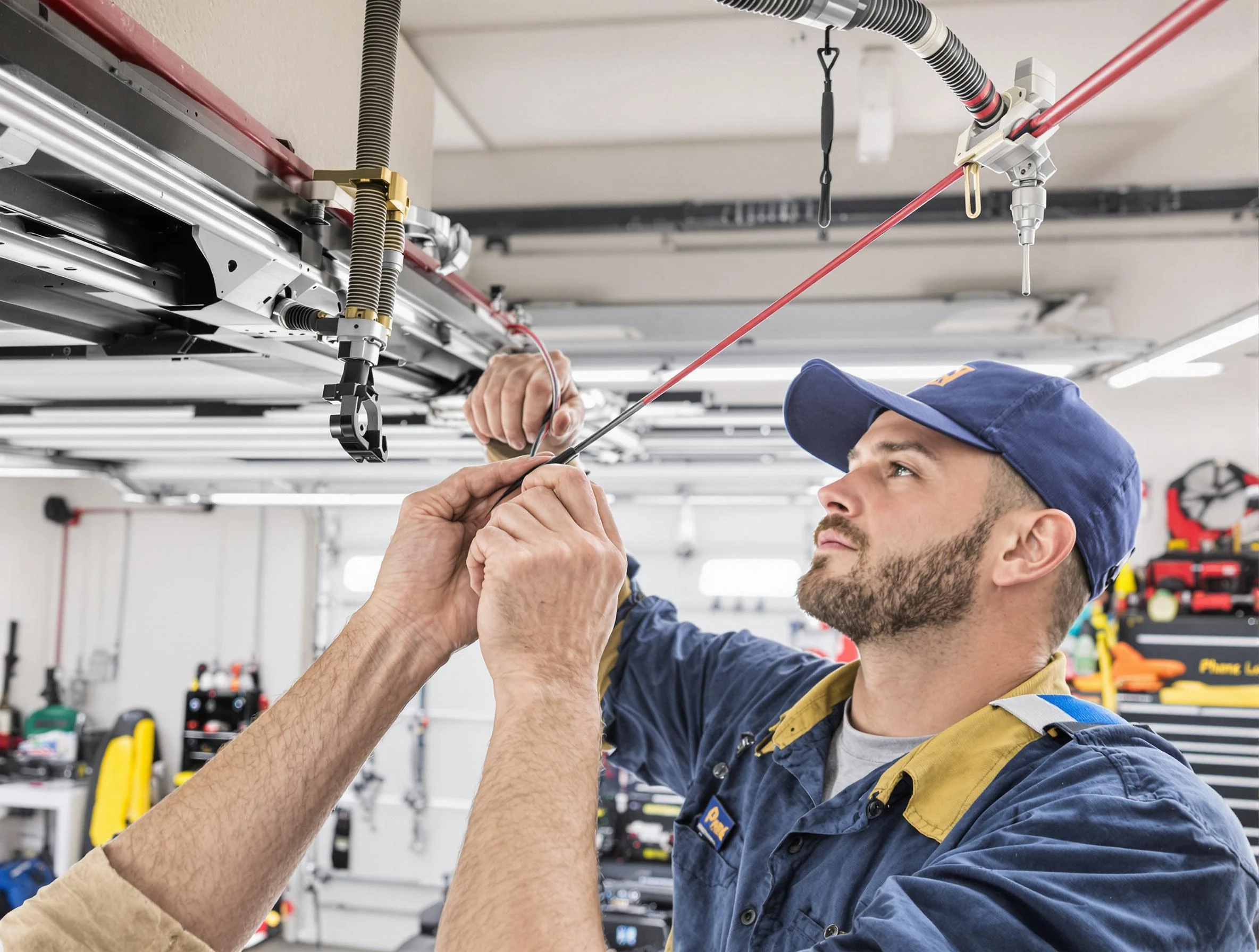 Garage Door Cable Repair in West View