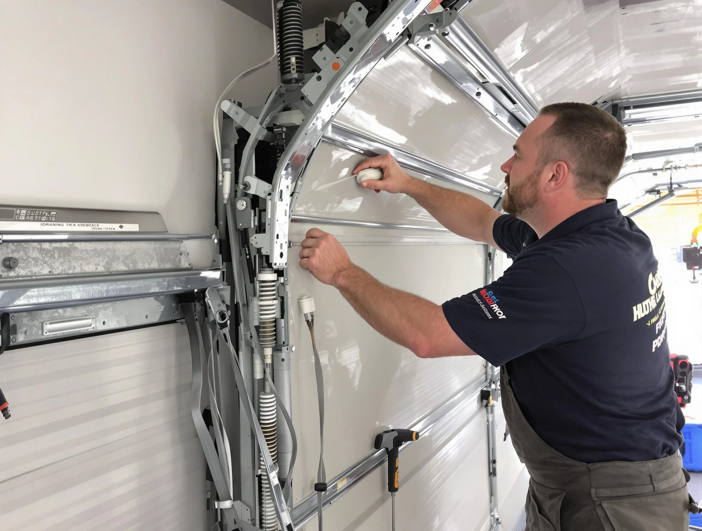 Noisy Garage Door Fix in West View