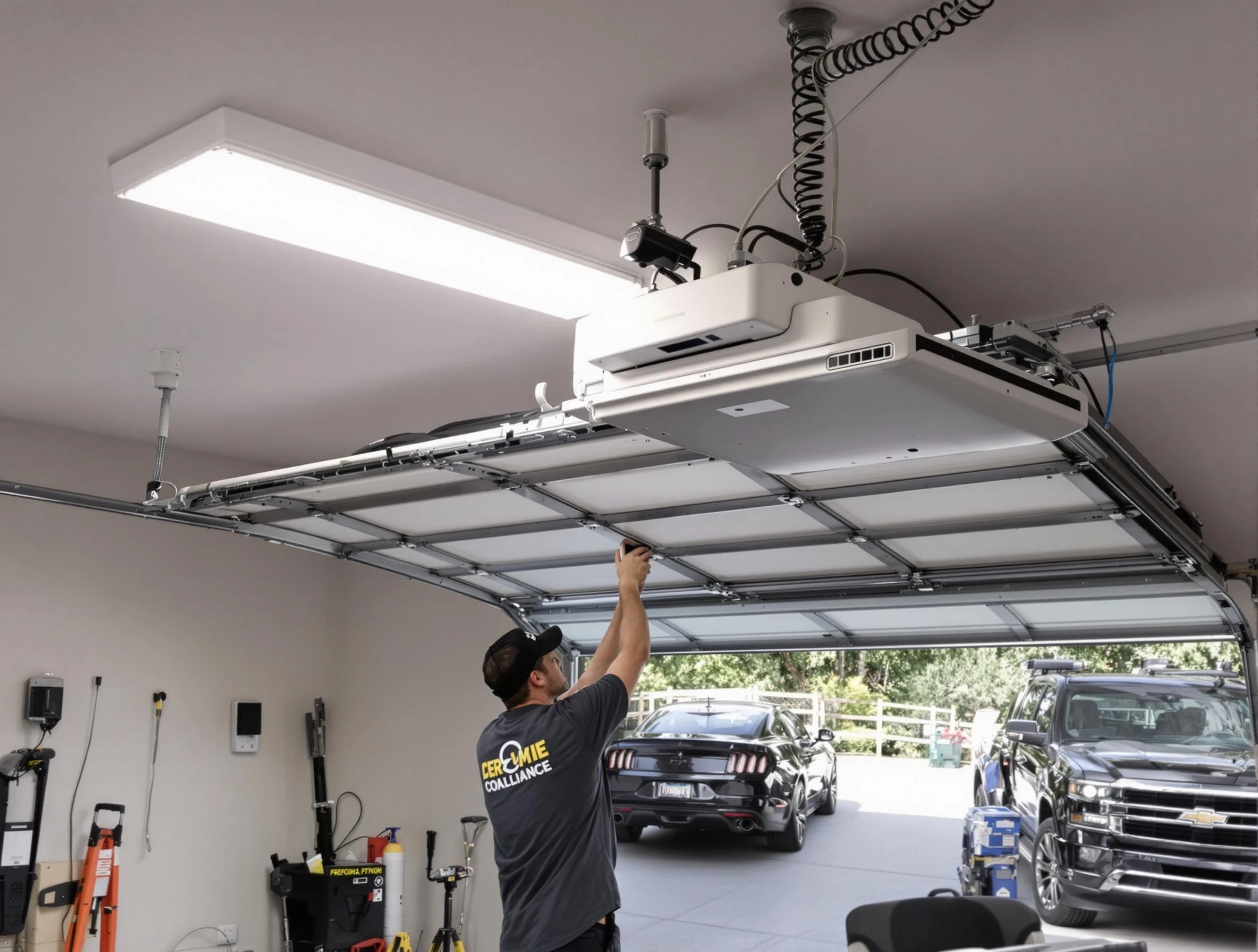 Garage Door Opener Installation in West View