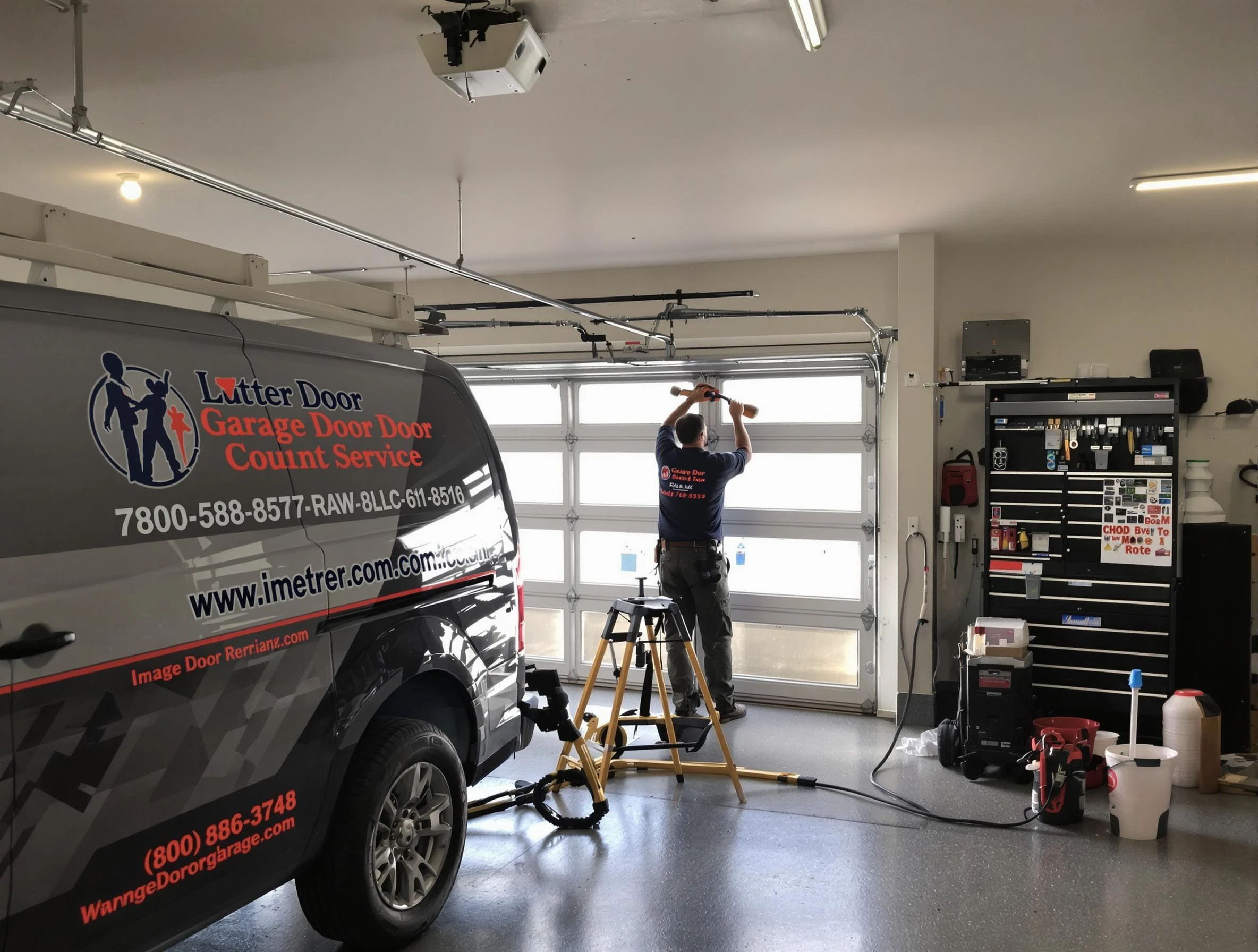 West View Garage Door Repair rapid response team performing same-day repair in West View